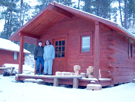 Native Sun News: Northern Cheyenne Tribe plans log cabin project