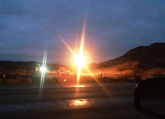 Native Sun News: Oil flares lighting up North Dakota tribe's skies