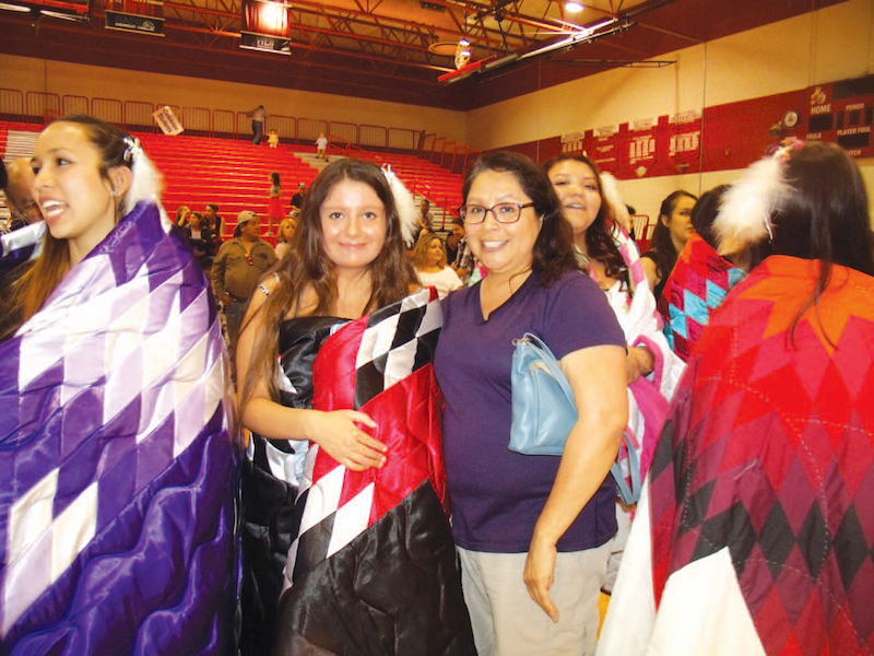 Native Sun News: High school graduates receive eagle feathers