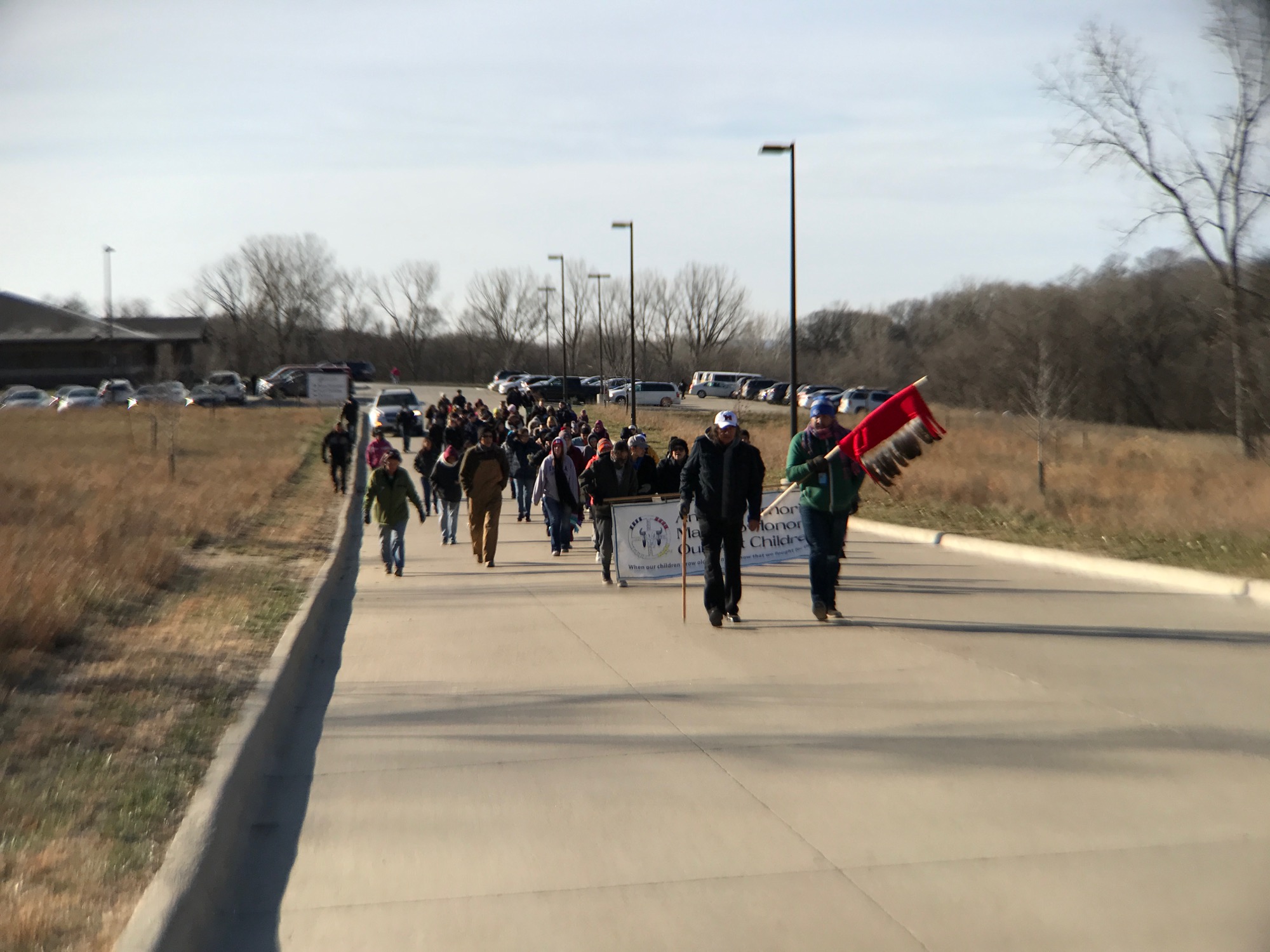 'Stand up, fight back!' -- Annual march to honor lost Native children continues