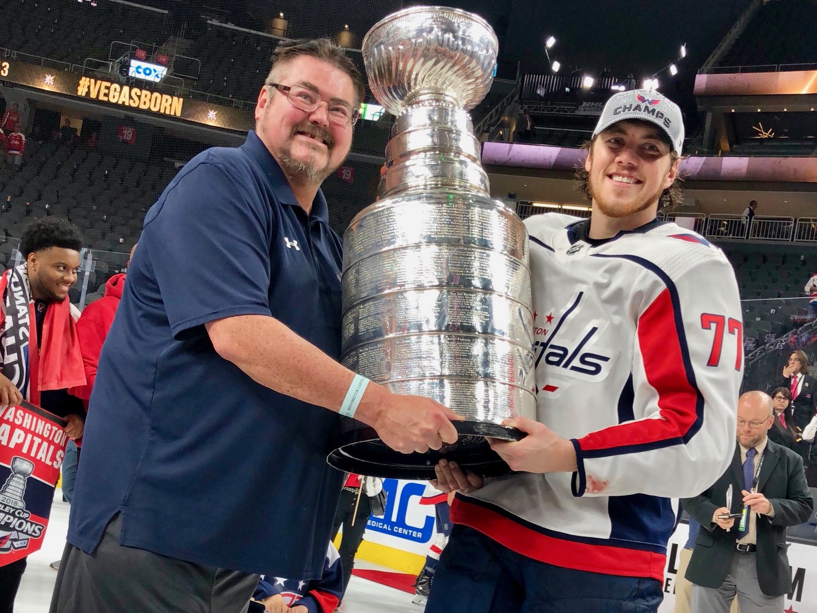 Ojibwe hockey star celebrates team's historic championship victory 