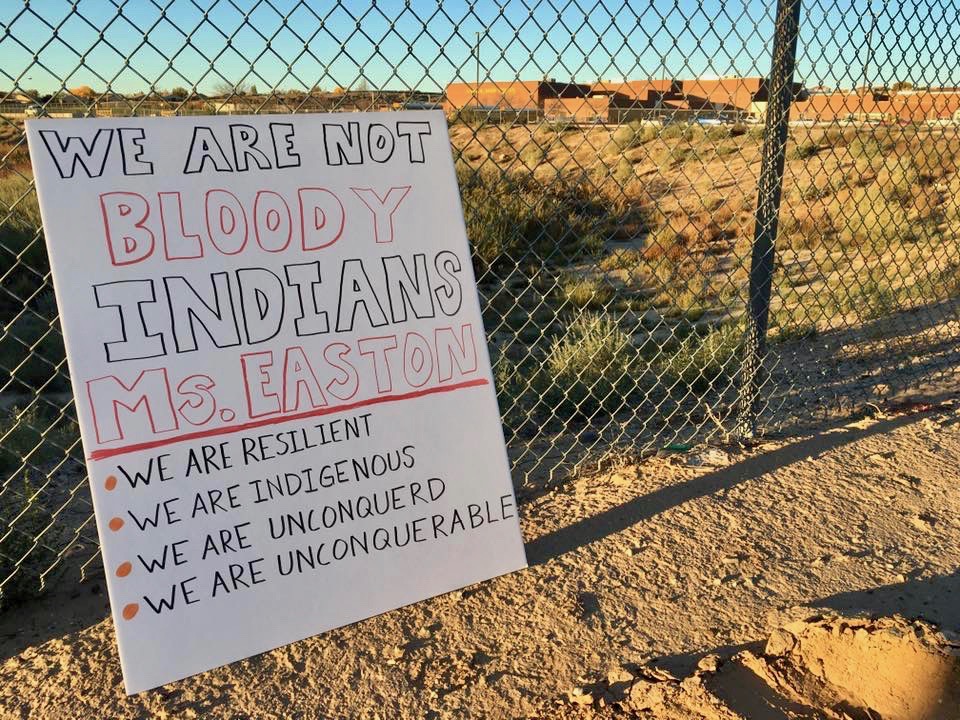 Teacher accused of 'cultural assault' against Native students won't return to school