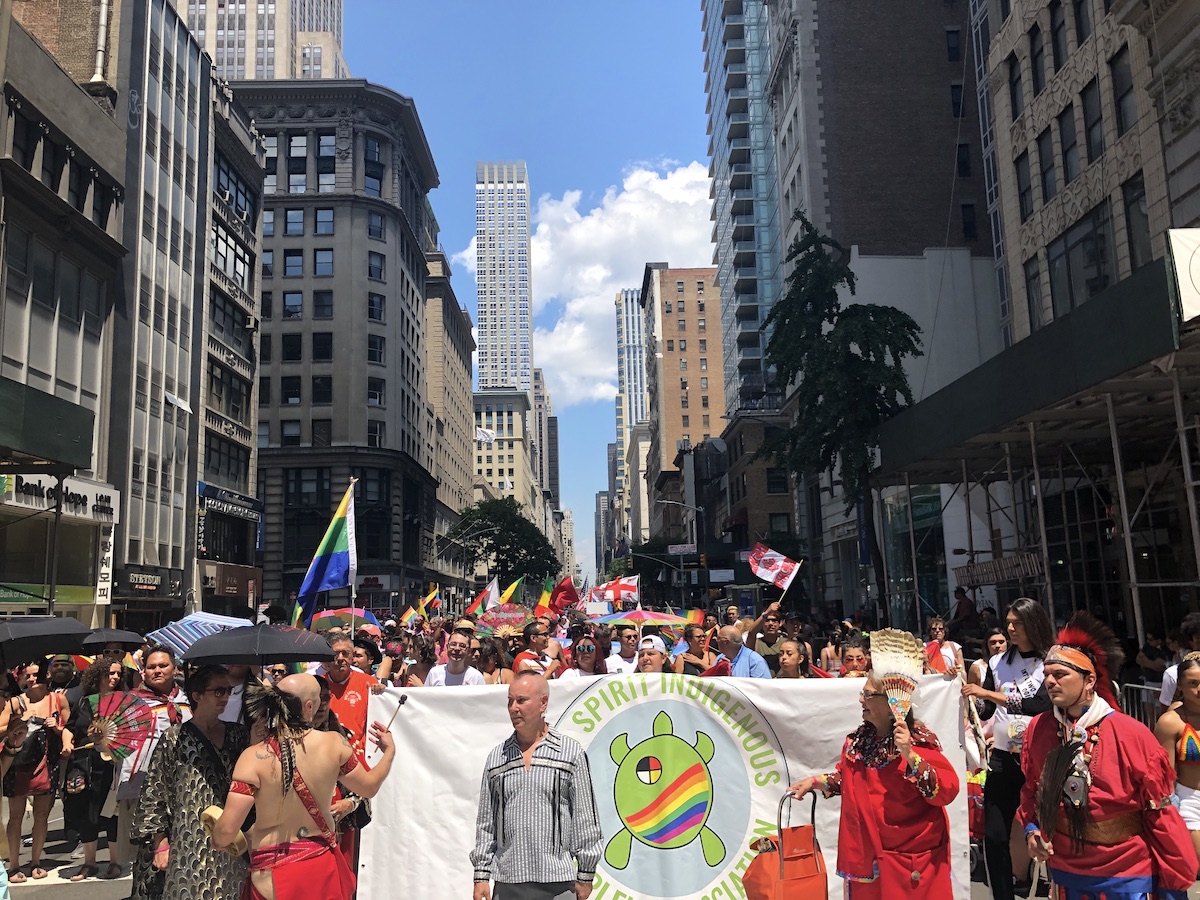 RECAP: Large Indigenous contingent marches in historic World Pride parade