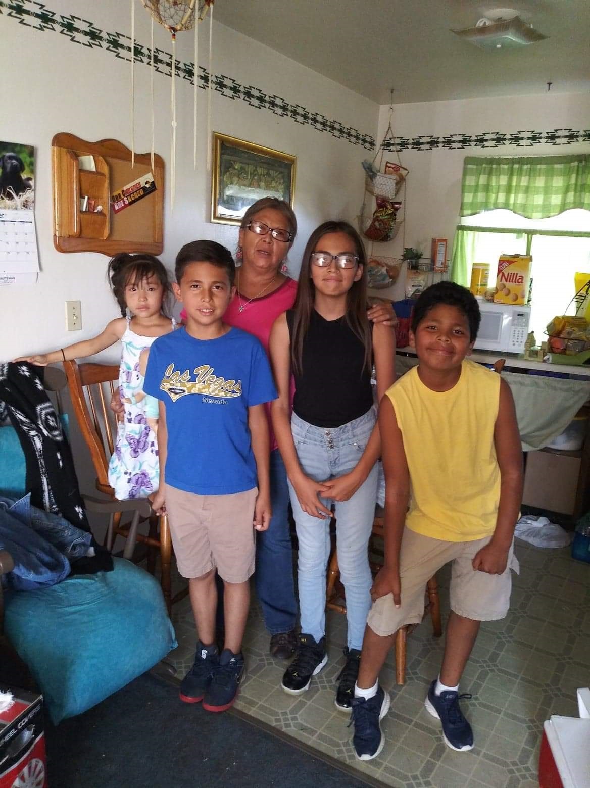 Grandma gets the boot after a fire in her home