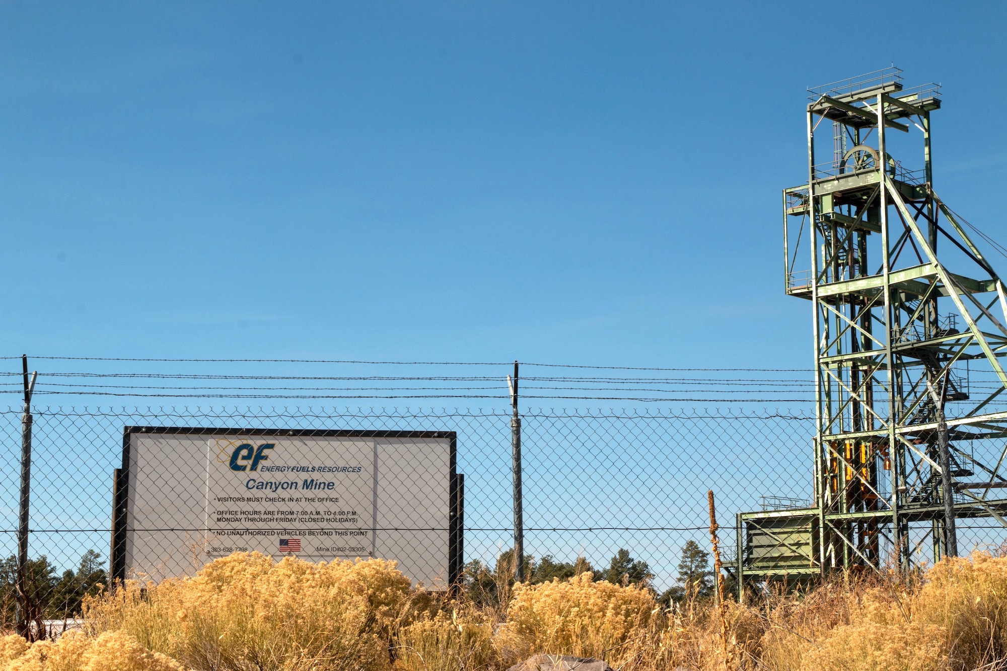 Trump administration's push for U.S. uranium production opposed near Grand Canyon