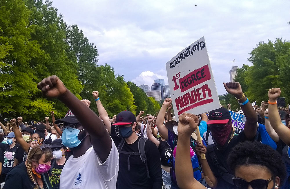 Teen students lead Nashville’s largest ever protest against racist police violence