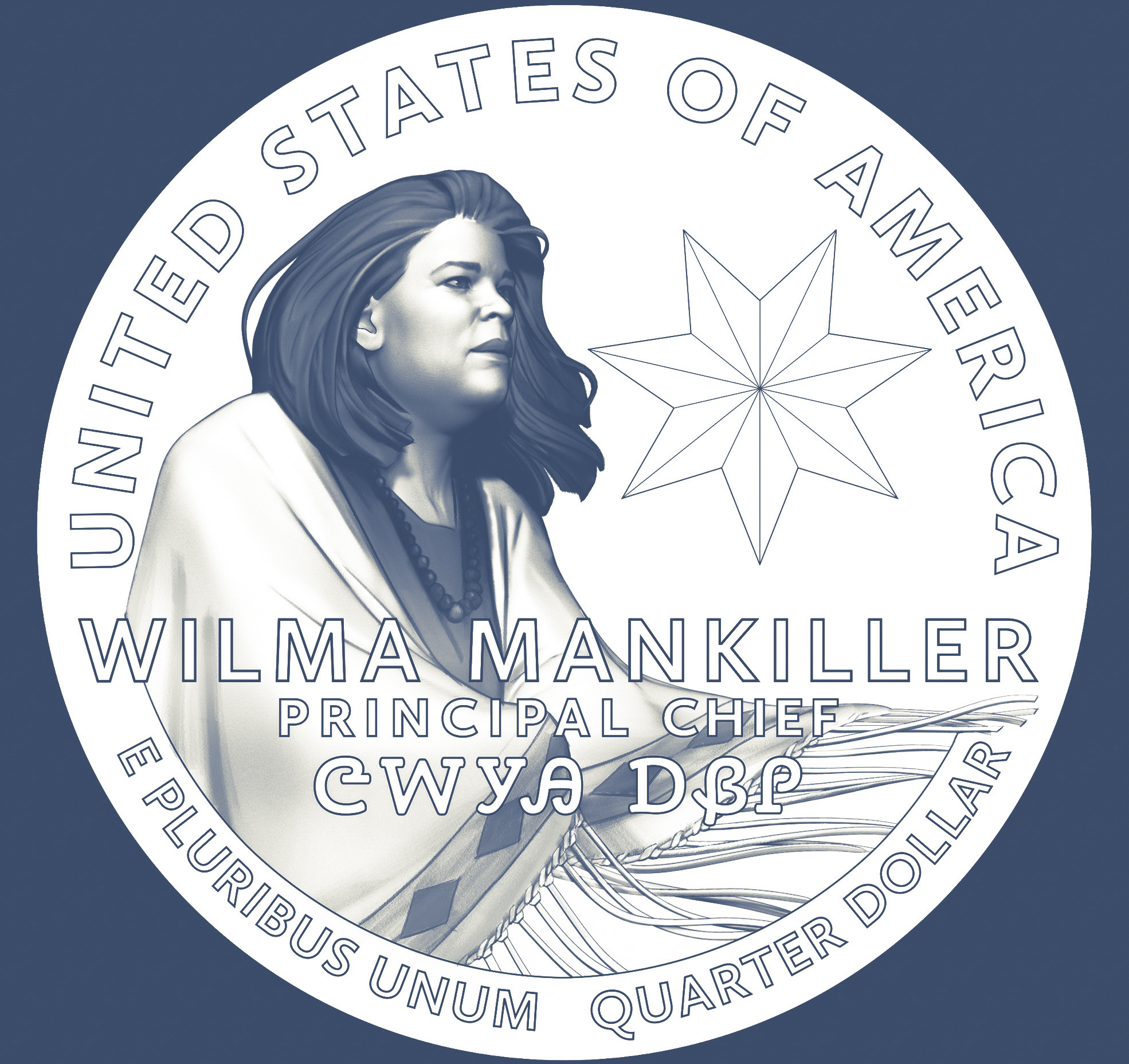 Wilma Mankiller - 2022 American Women Quarters Program
