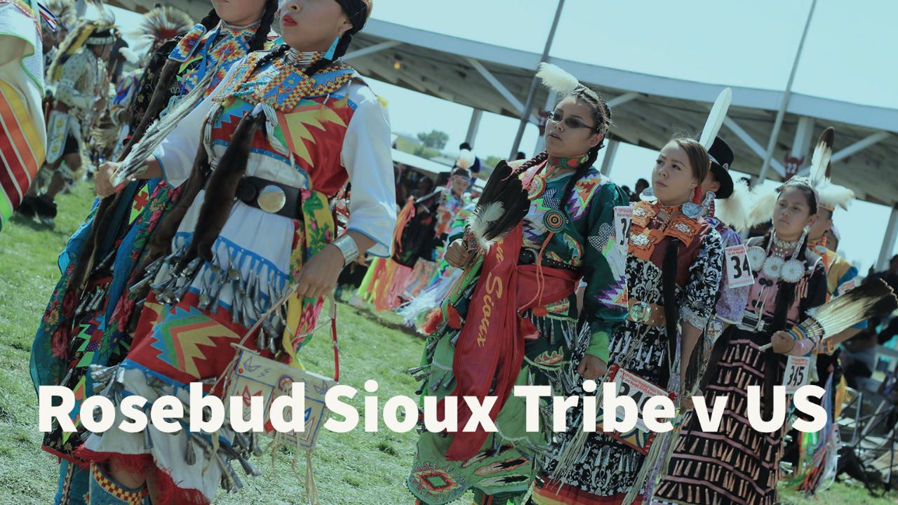 Rosebud Sioux Tribe v. United States