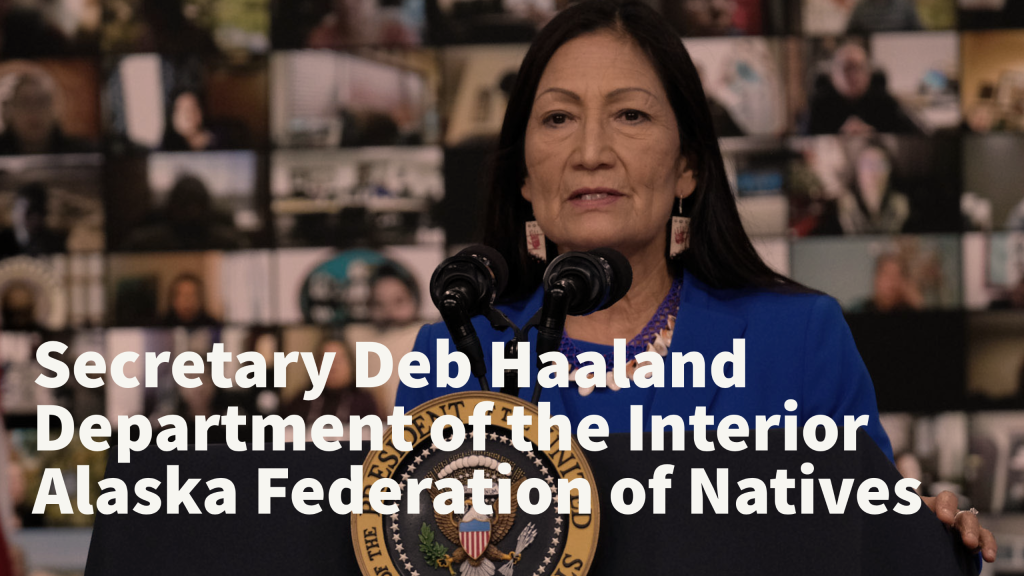 Secretary of the Interior Deb Haaland